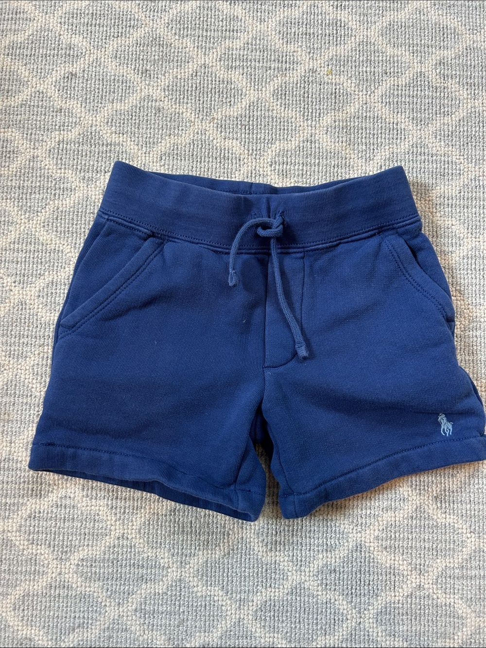 Ralph Lauren Royal Blue Girls Knit Shorts